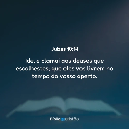 Juízes 10:14