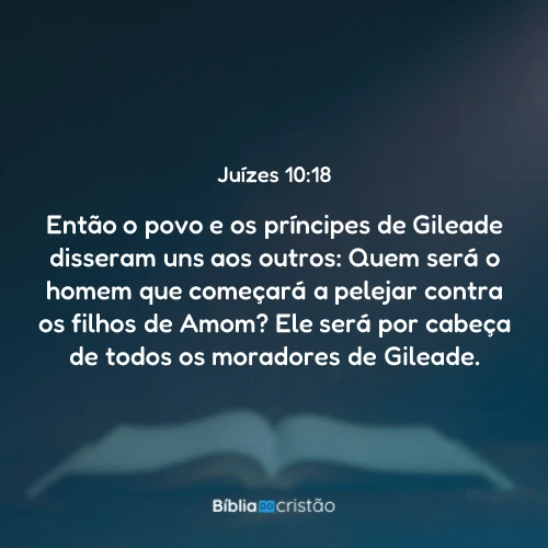 Juízes 10:18