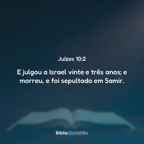 Juízes 10:2