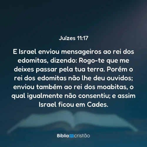 Juízes 11:17