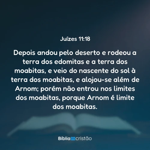 Juízes 11:18