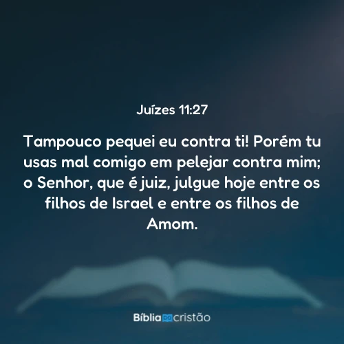 Juízes 11:27