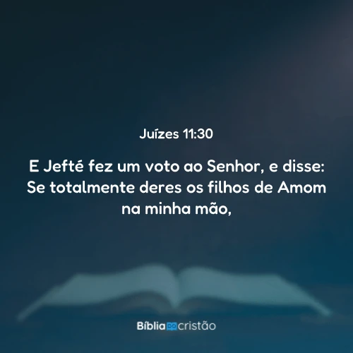 Juízes 11:30