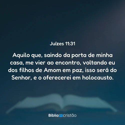 Juízes 11:31