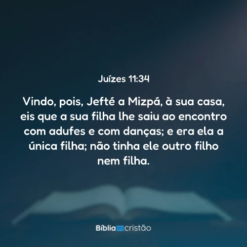 Juízes 11:34