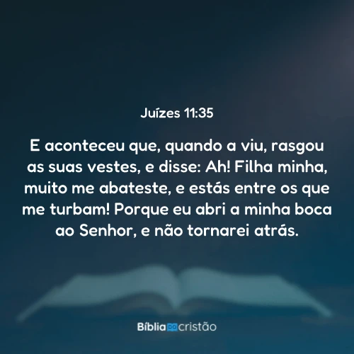 Juízes 11:35