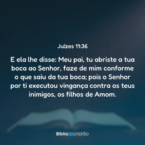 Juízes 11:36