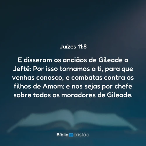 Juízes 11:8