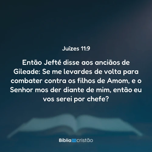 Juízes 11:9