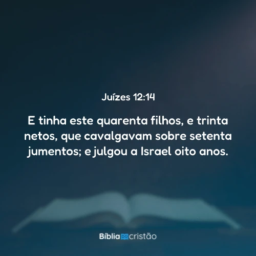 Juízes 12:14
