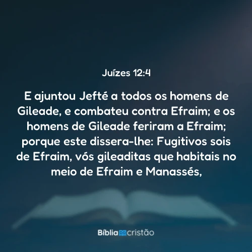 Juízes 12:4