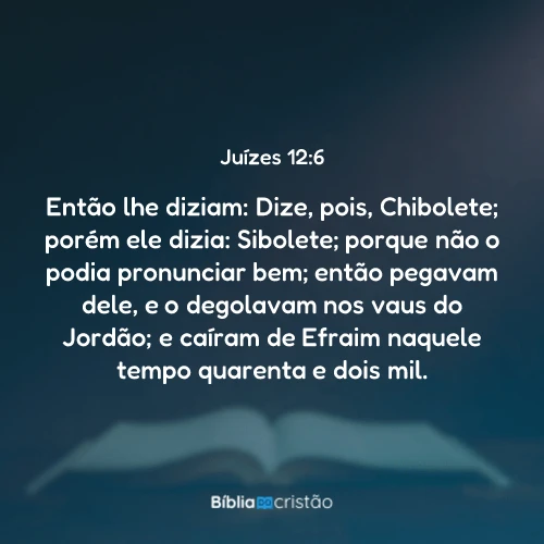 Juízes 12:6