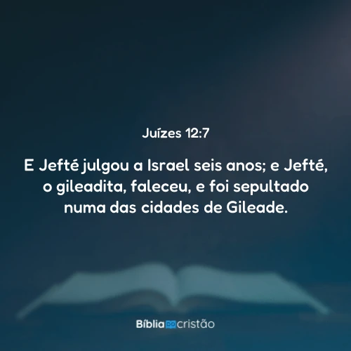 Juízes 12:7