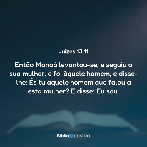 Juízes 13:11