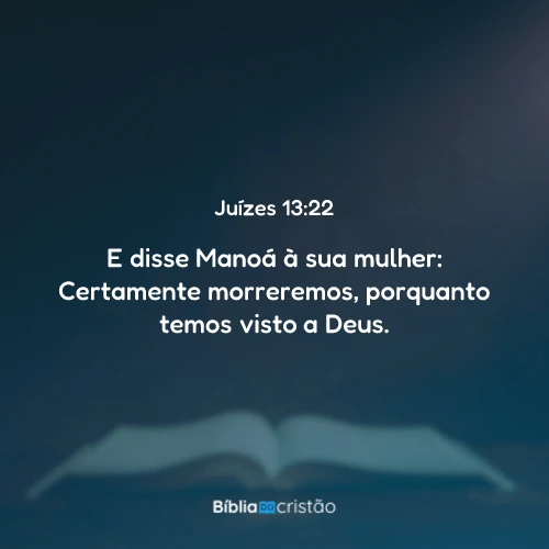 Juízes 13:22