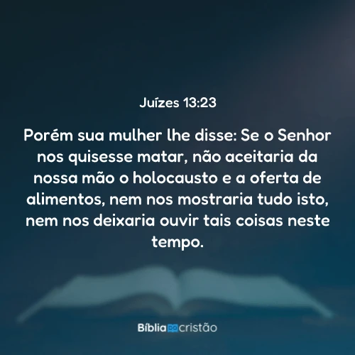 Juízes 13:23