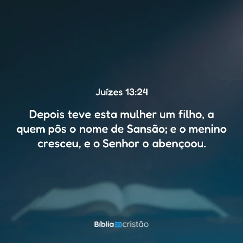 Juízes 13:24