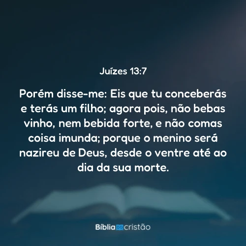 Juízes 13:7