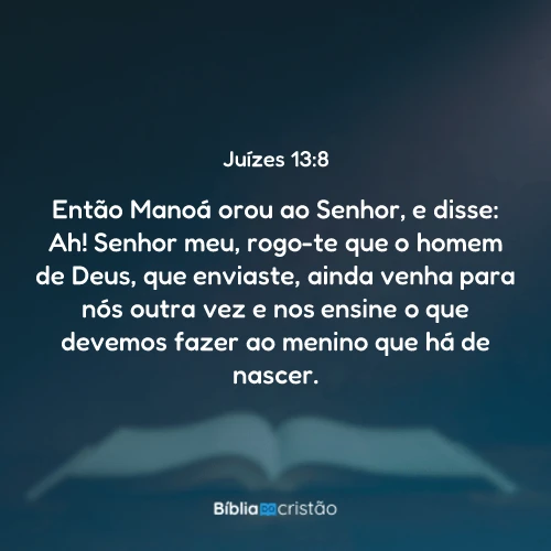 Juízes 13:8