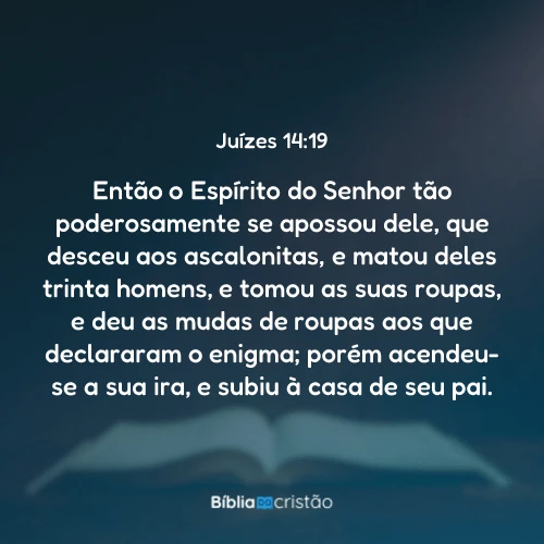 Juízes 14:19