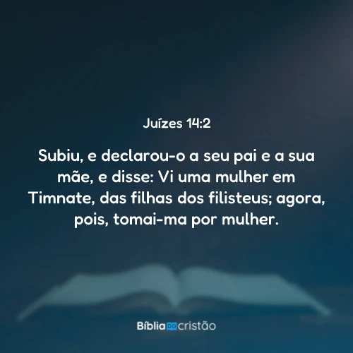 Juízes 14:2