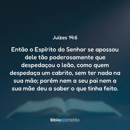 Juízes 14:6