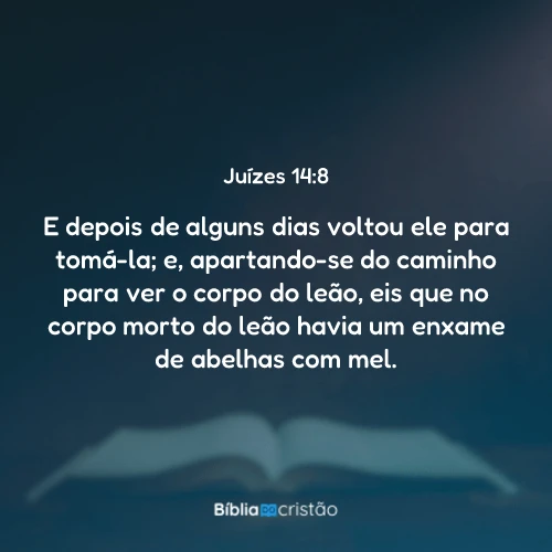 Juízes 14:8