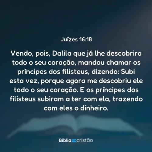 Juízes 16:18