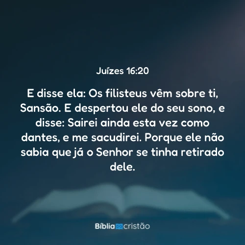 Juízes 16:20