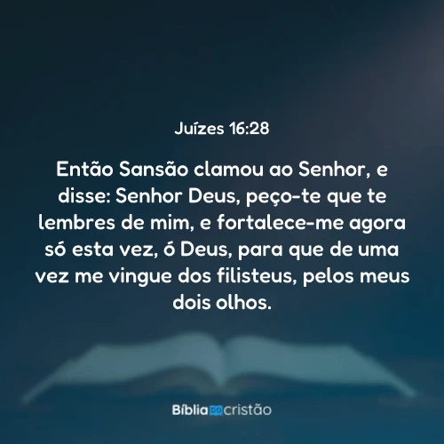 Juízes 16:28