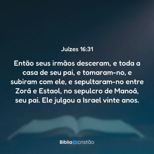 Juízes 16:31