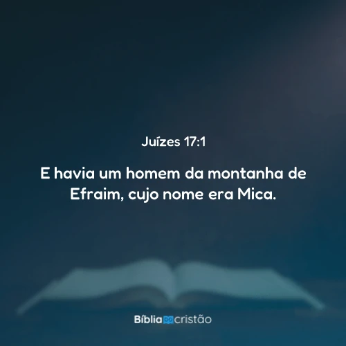 Juízes 17:1