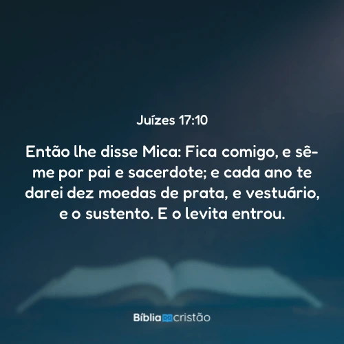Juízes 17:10