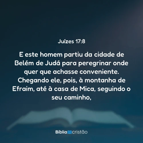 Juízes 17:8