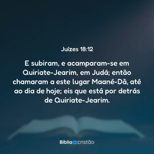 Juízes 18:12