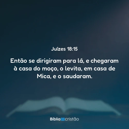 Juízes 18:15