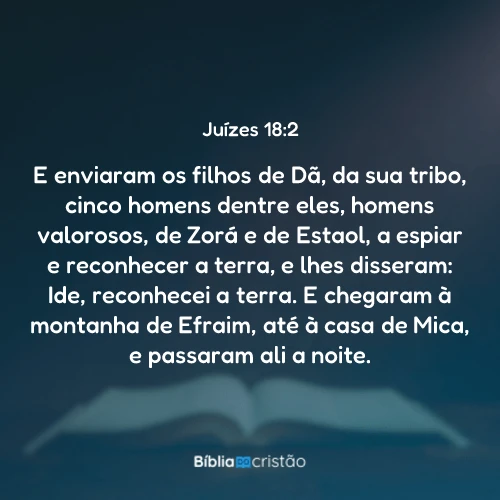 Juízes 18:2