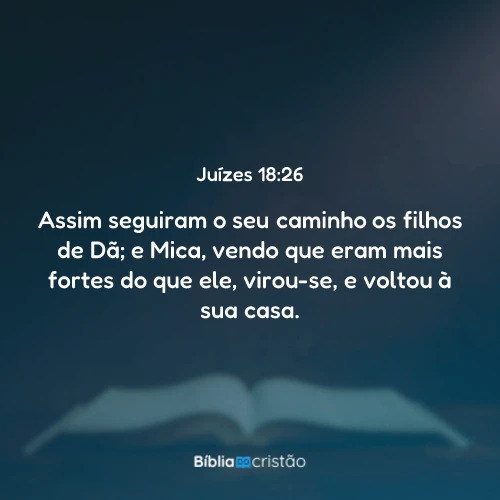Juízes 18:26