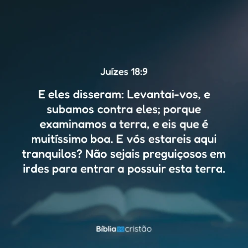 Juízes 18:9
