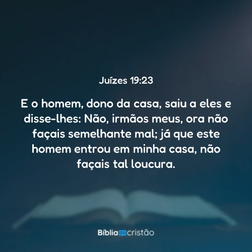 Juízes 19:23