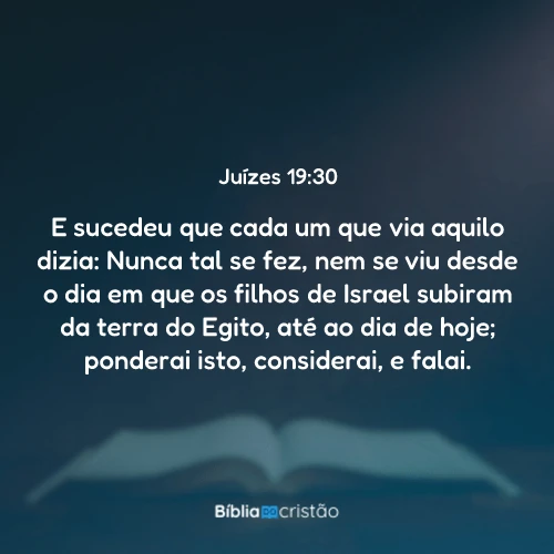 Juízes 19:30
