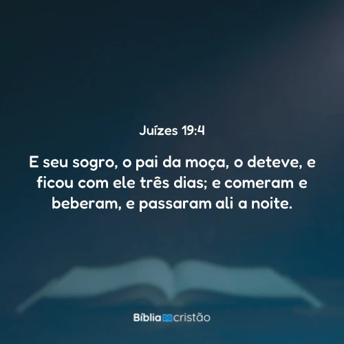 Juízes 19:4