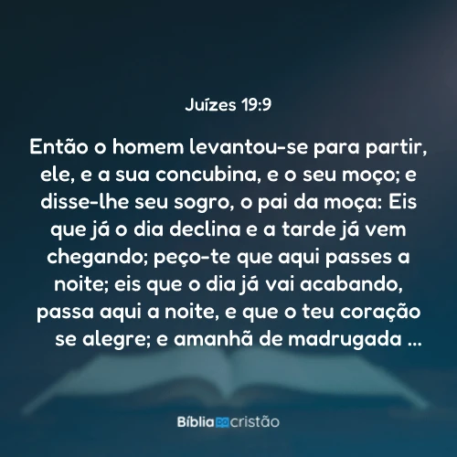 Juízes 19:9