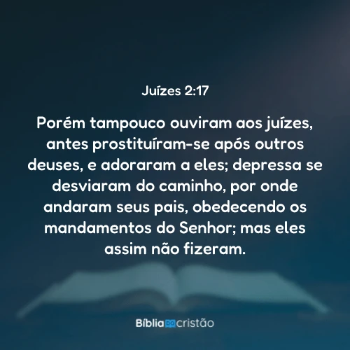 Juízes 2:17