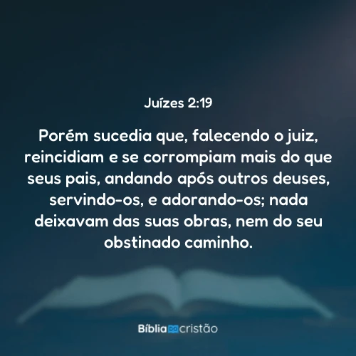 Juízes 2:19