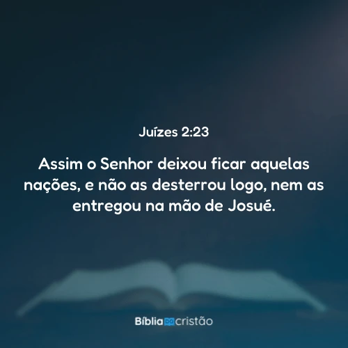 Juízes 2:23