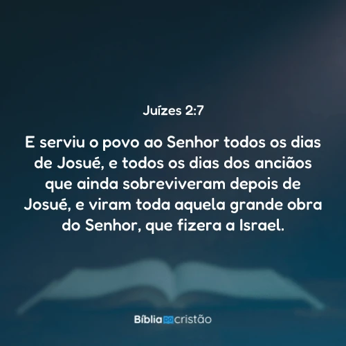 Juízes 2:7