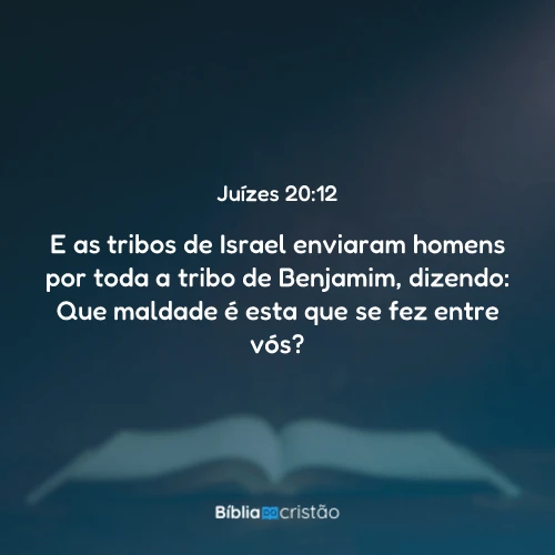 Juízes 20:12