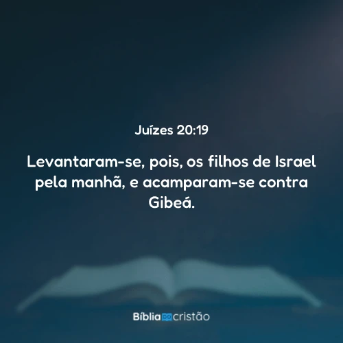 Juízes 20:19