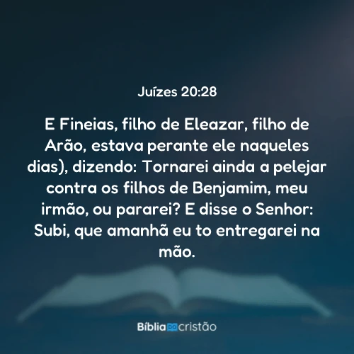 Juízes 20:28